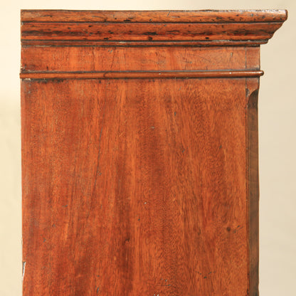 Antique 19th Century Apprentice Made Table Top Chest of Drawers Brass Handles