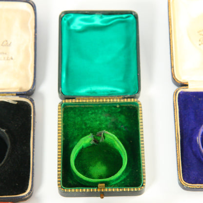 6 Pocket/Fob Watch Presentation Boxes Benson London Antique & Vintage Used