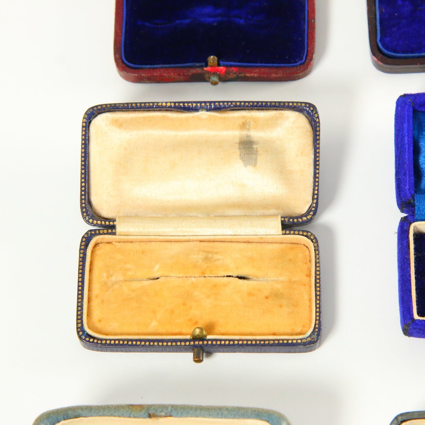 10 Presentation Boxes Antique & Vintage Brooch Boxes, Used