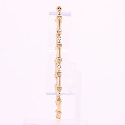 Vintage 9ct Gold Necklace & Bracelet Set 24 Inch Combined Chain Boxed Gift