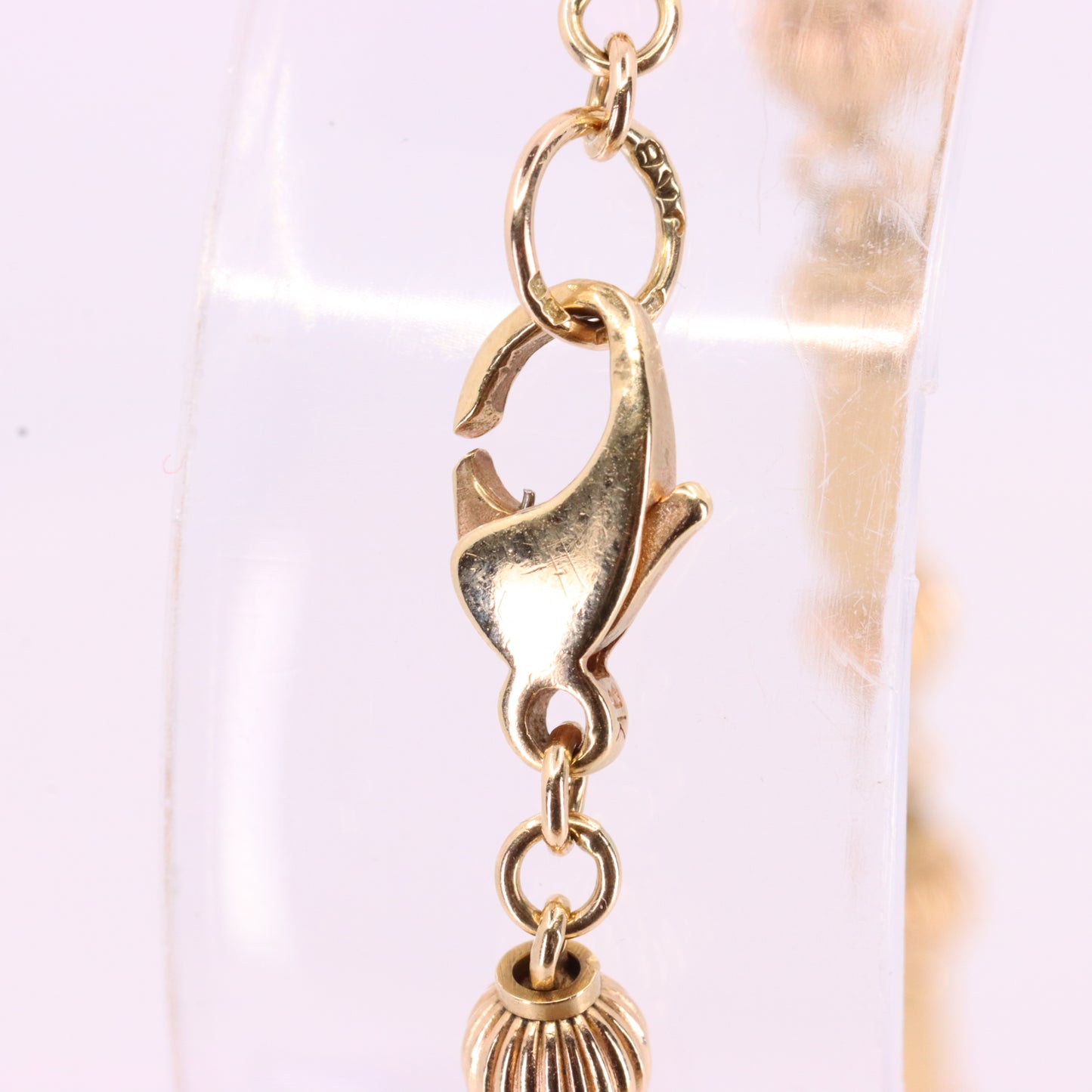 Vintage 9ct Gold Necklace & Bracelet Set 24 Inch Combined Chain Boxed Gift