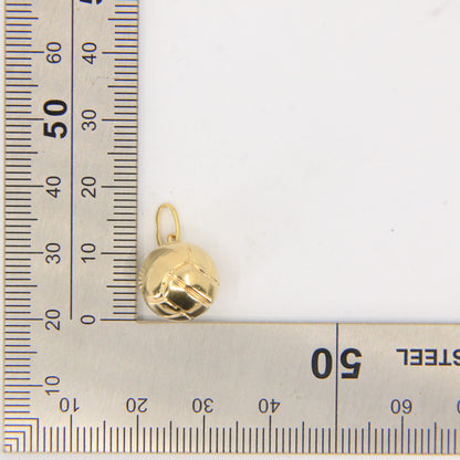 Vintage 18ct Yellow Gold Football Pendant Soccer Ball Sports Charm Gift