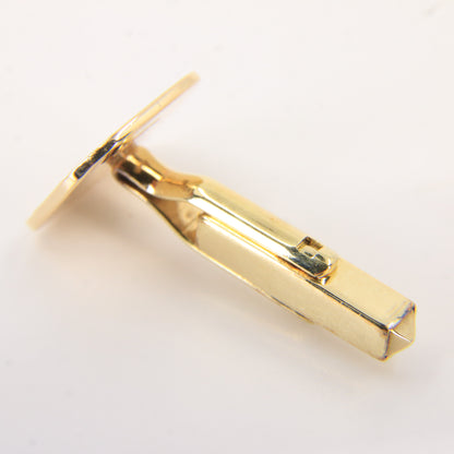 Vintage 9ct Hallmarked Yellow Gold Cufflinks London 1964 Mens Gift Set Boxed