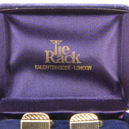 Vintage 9ct Hallmarked Yellow Gold Cufflinks London 1964 Mens Gift Set Boxed