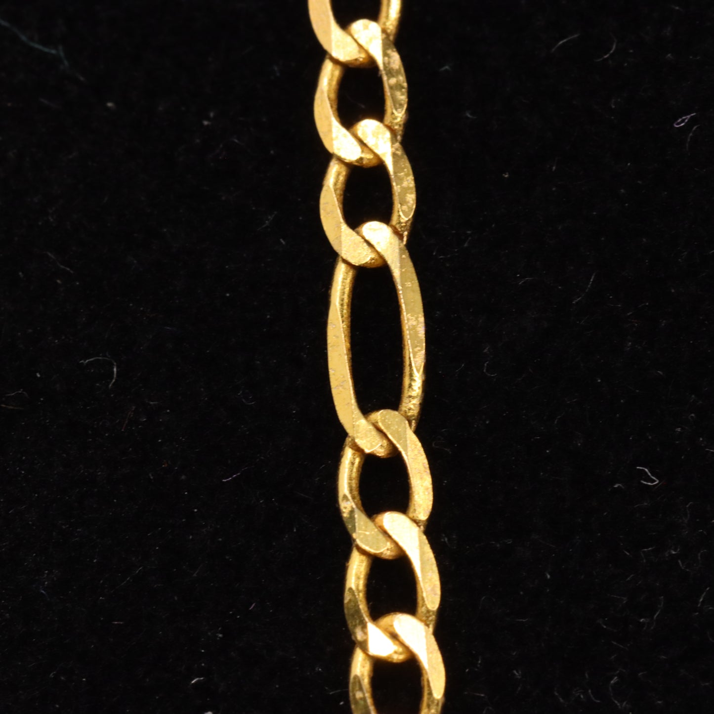 Vintage 9ct Hallmarked Gold 18 inch Citrine Drop Chain Necklace Boxed Gift