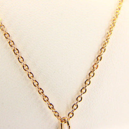 Vintage 9ct Gold Cross Pendant Fine Chain Necklace Gold Hallmarked Boxed Gift