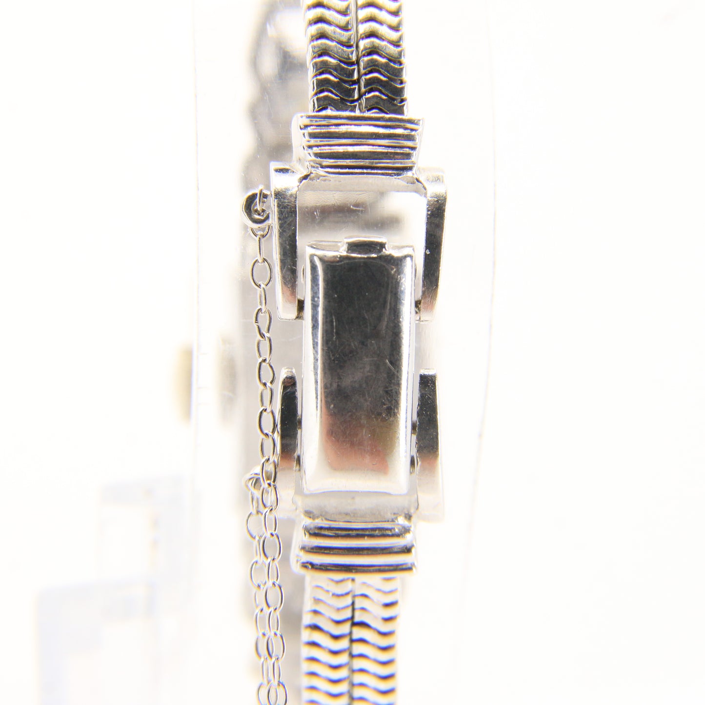 Vintage Blancpain Ladies 14K Gold Diamond Cocktail Watch Platinum Case Boxed