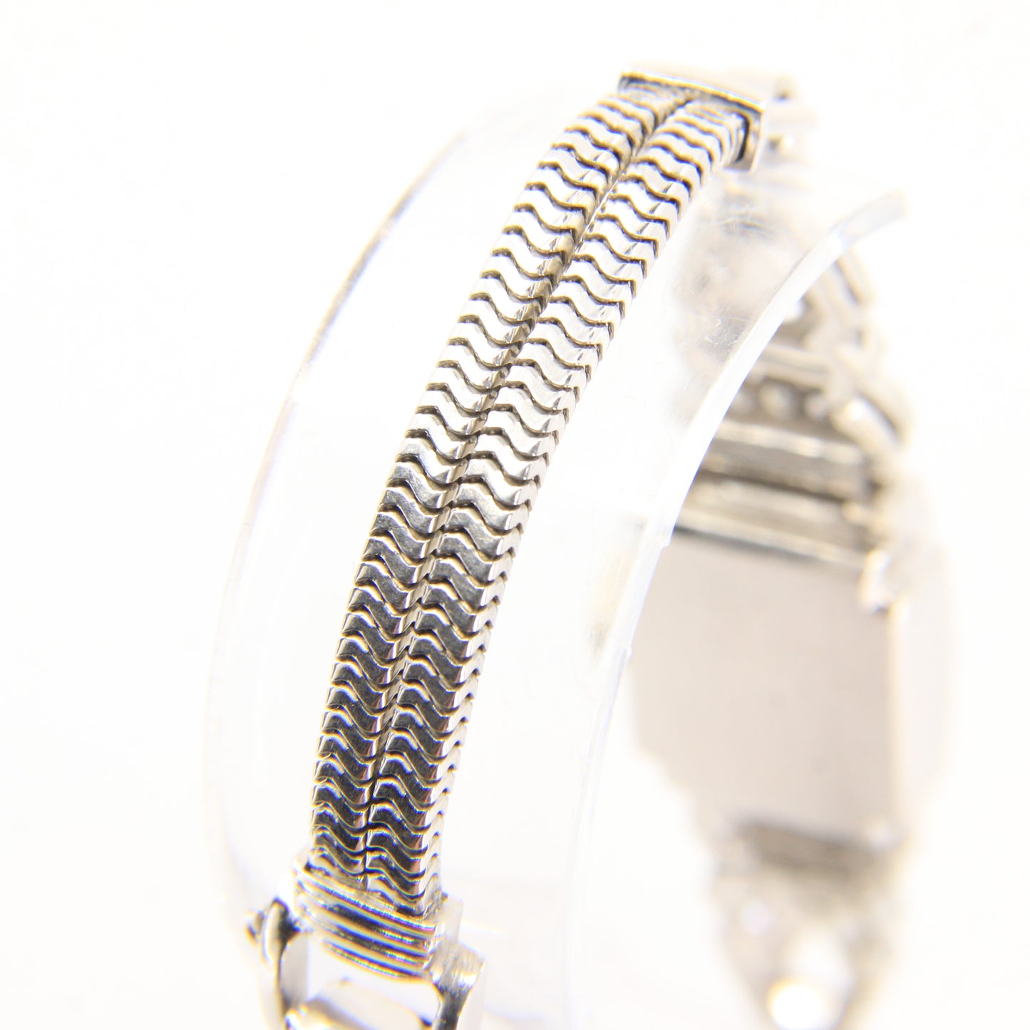 Vintage Blancpain Ladies 14K Gold Diamond Cocktail Watch Platinum Case Boxed