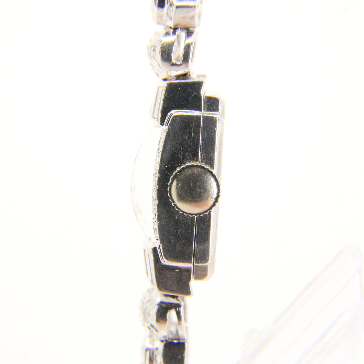 Vintage Blancpain Ladies 14K Gold Diamond Cocktail Watch Platinum Case Boxed
