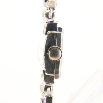 Vintage Blancpain Ladies 14K Gold Diamond Cocktail Watch Platinum Case Boxed