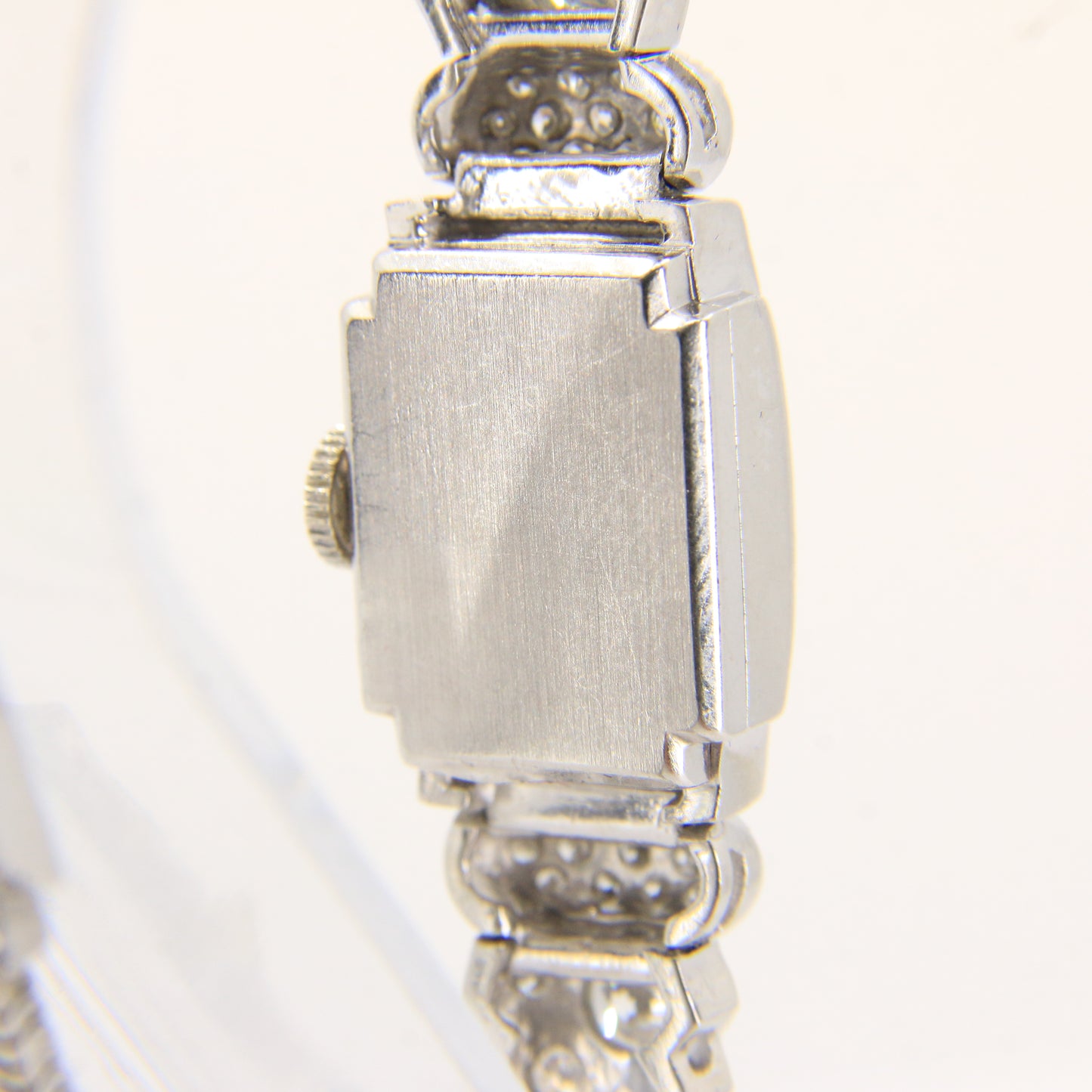 Vintage Blancpain Ladies 14K Gold Diamond Cocktail Watch Platinum Case Boxed