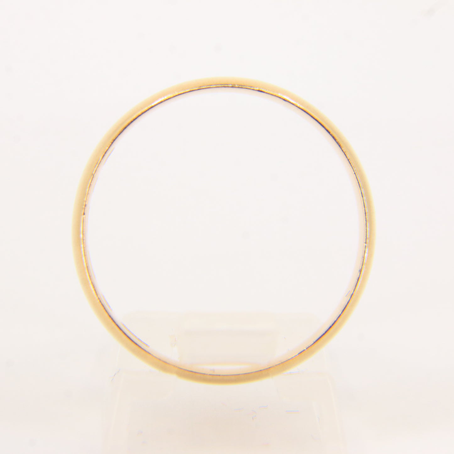Antique Victorian 18ct Yellow Gold Hallmarked Wedding Band Ring UK Size R Boxed