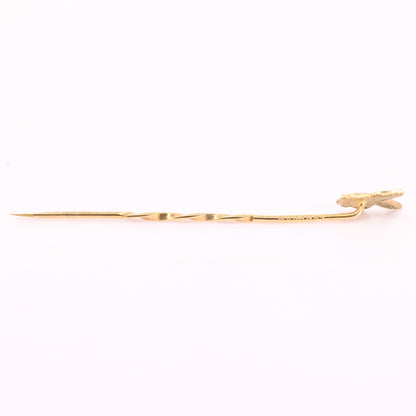 Vintage 9ct Hallmarked Yellow Gold Playboy Bunny Tie Pin Bow Tie Boxed Gift