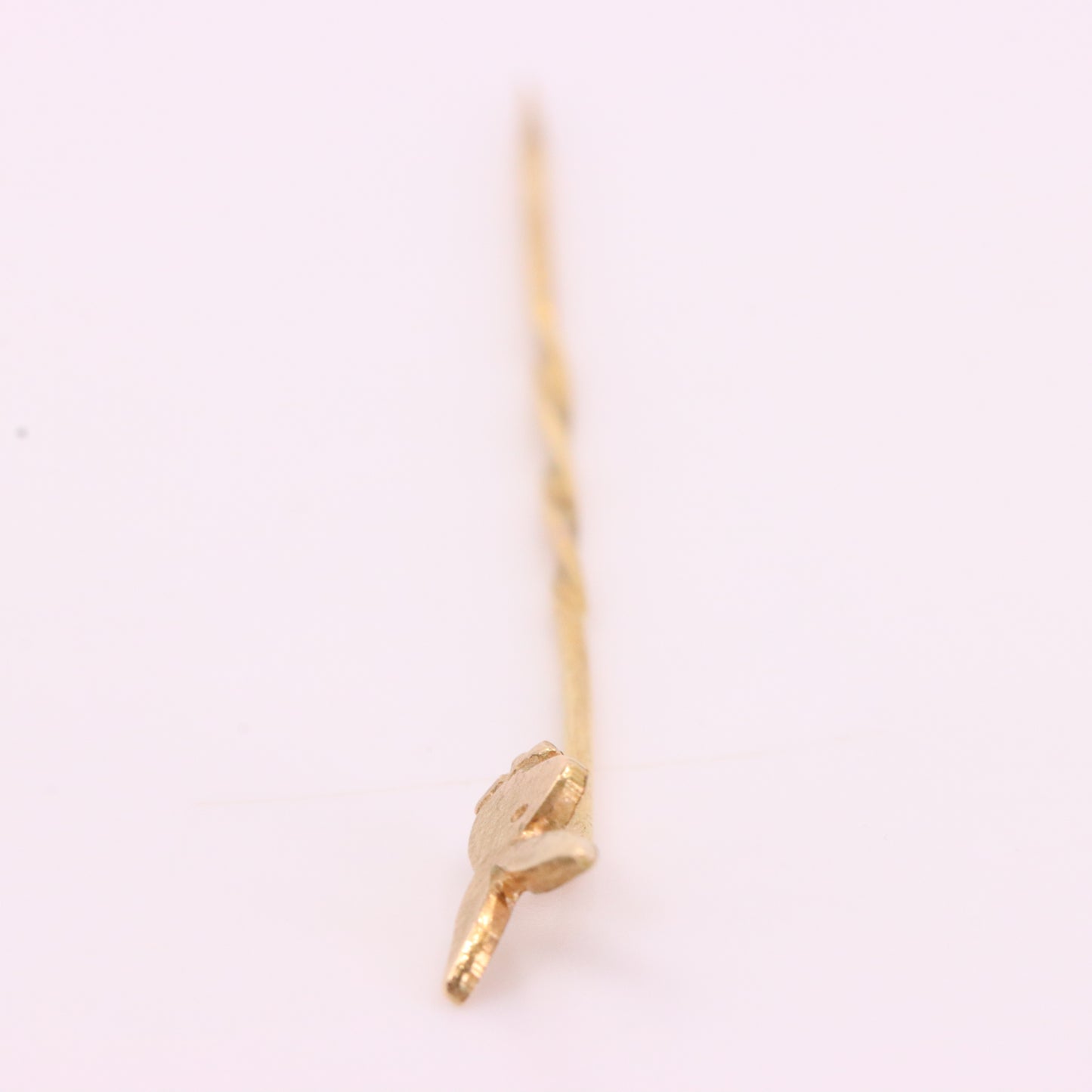 Vintage 9ct Hallmarked Yellow Gold Playboy Bunny Tie Pin Bow Tie Boxed Gift