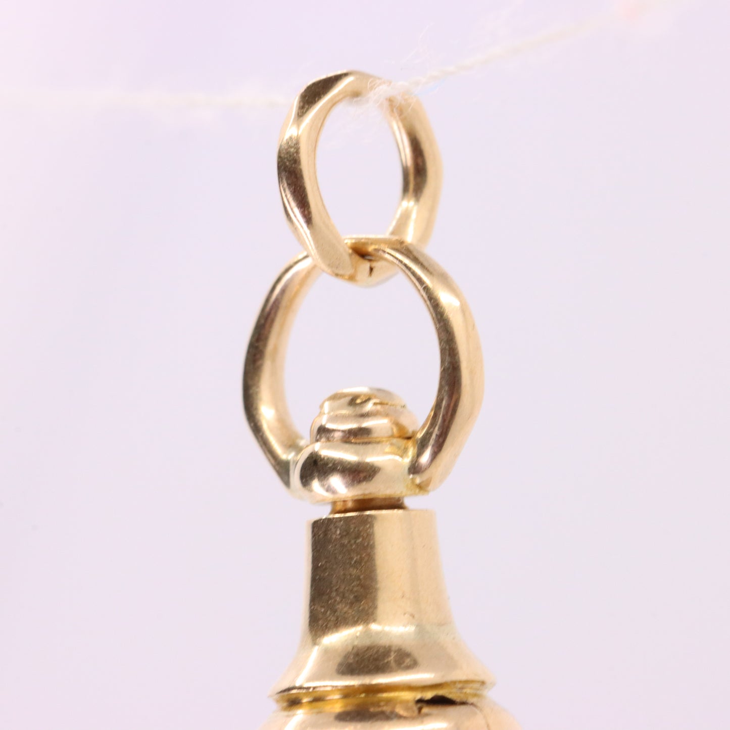 Antique 9ct Yellow Gold Dog Clip Swivel Clasp Pendant Jewellery Finding