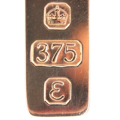 Vintage 9ct Hallmarked Sheffield 1979 Gold Ingot Pendant 14.1g Investment Gift