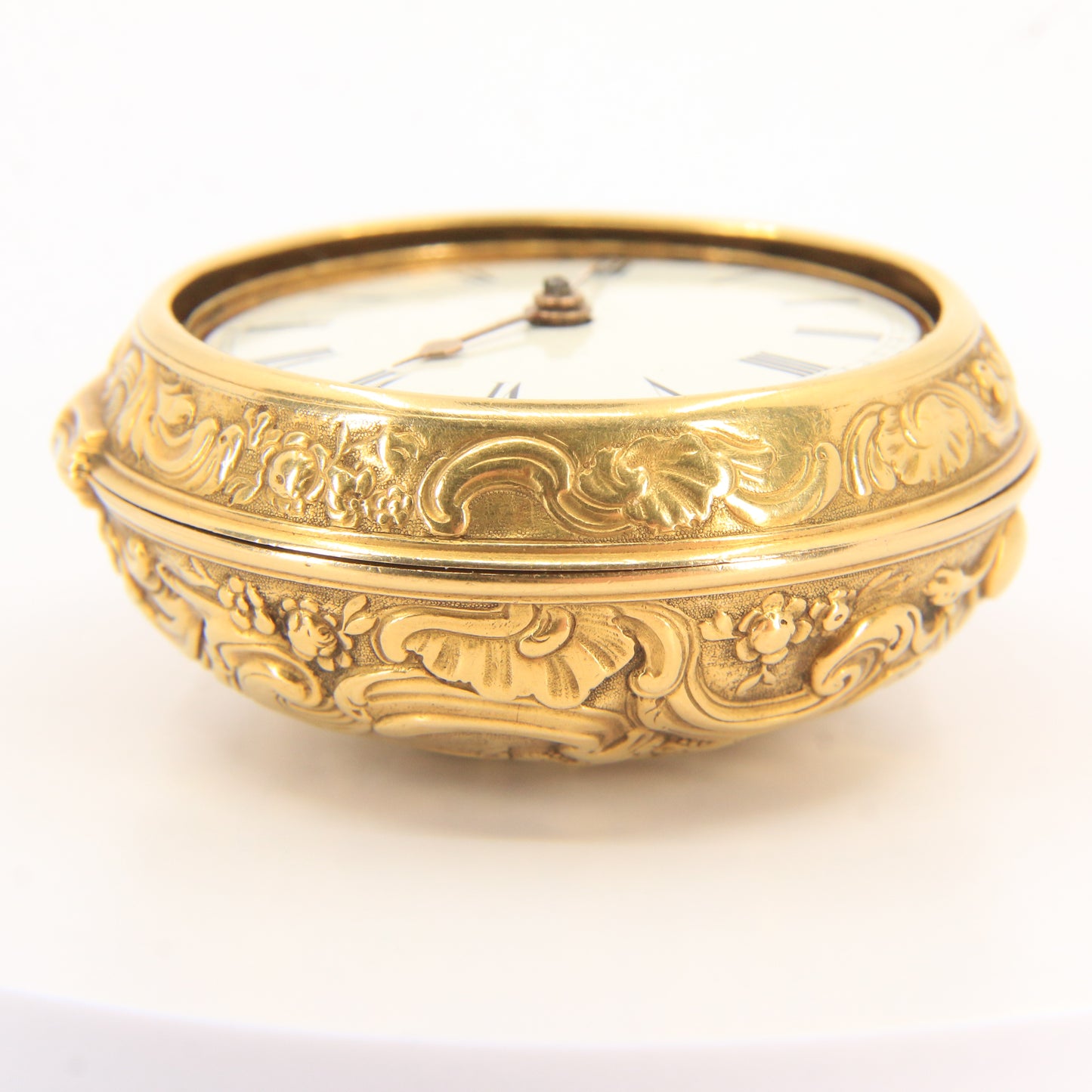 Antique 18ct Gold Rare Pair Cased 50 mm Pocket Watch George Graham London c1735