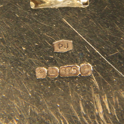 Vintage 9ct Heart Lock Gold Charm Padlock Closer Pendant Hallmarked Gifts Crafts