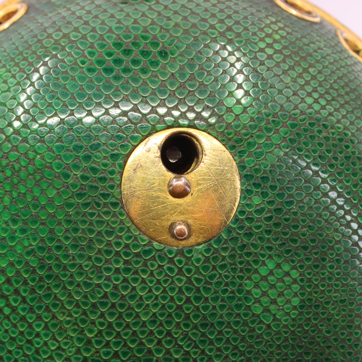 Antique c1700 Brouncker Watts London Quarter Repeater Shagreen Pocket Watch