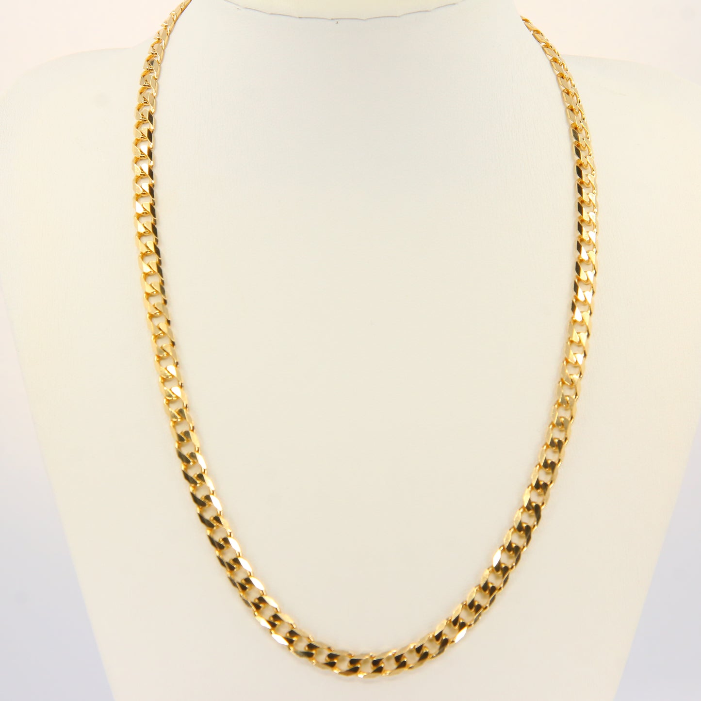 Vintage 9ct Heavy Solid Gold Chain Necklace Hallmarked Yellow Gold