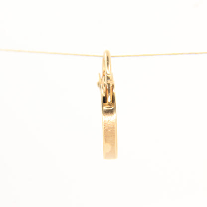 Vintage 9ct Heart Lock Gold Charm Padlock Closer Pendant Hallmarked Gifts Crafts