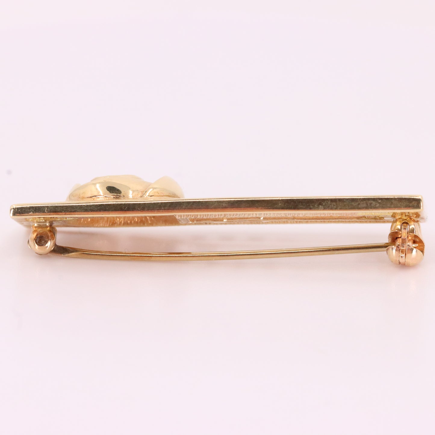 Vintage 9ct Hallmarked Gold Art Nouveau Rennie Mackintosh Brooch Boxed Gift