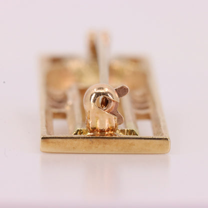 Vintage 9ct Hallmarked Gold Art Nouveau Rennie Mackintosh Brooch Boxed Gift