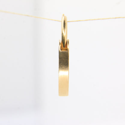 Vintage 9ct Heart Lock Gold Charm Padlock Closer Pendant Hallmarked Gifts Crafts