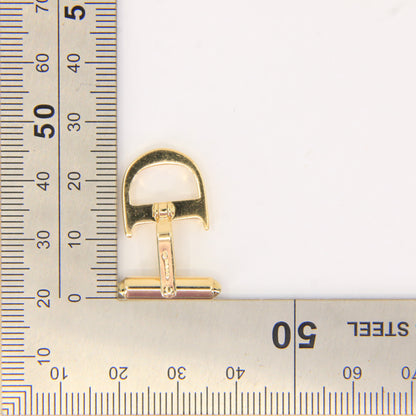 Vintage 18ct Gold Hallmarked “D” Initial Cufflinks Solid Gold Boxed