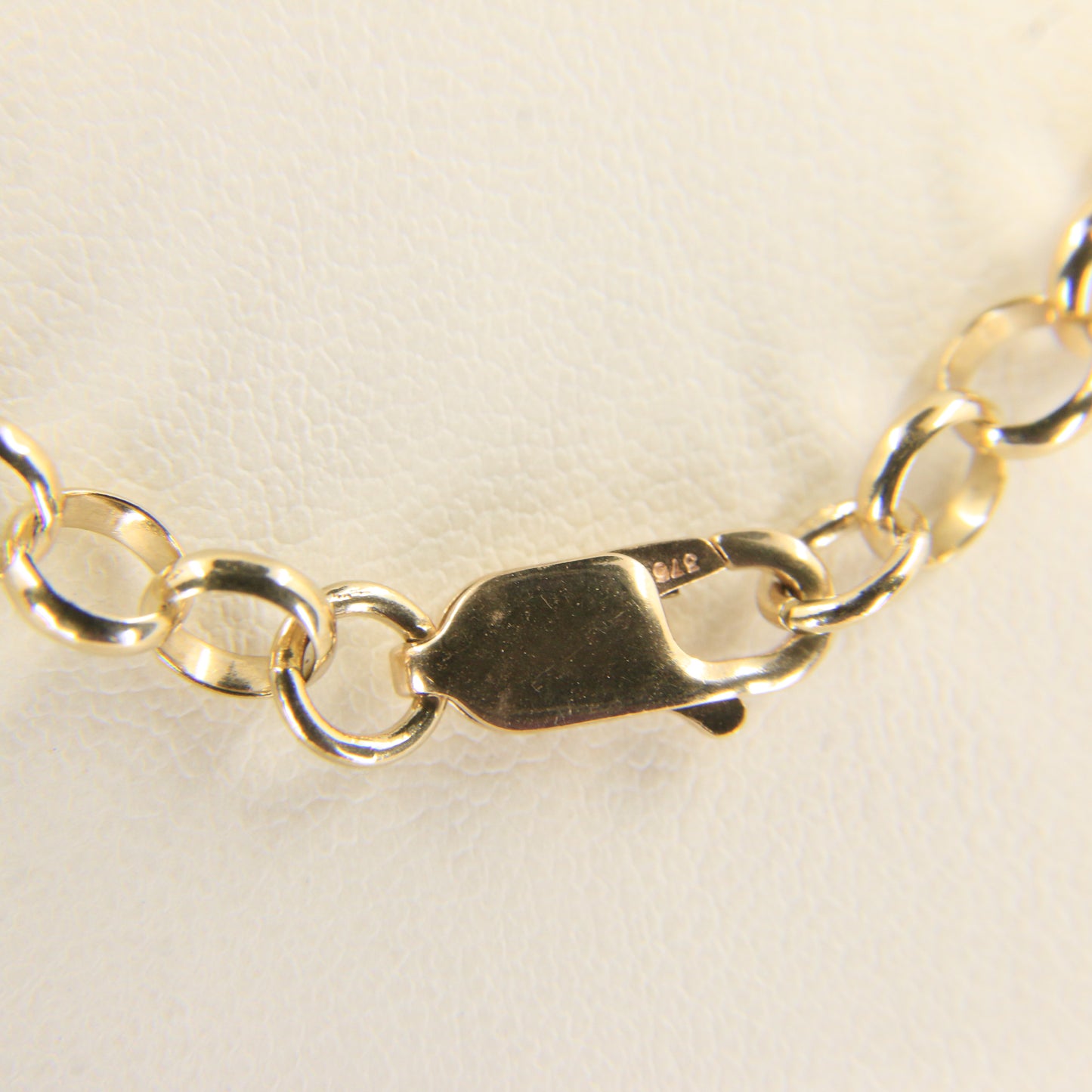 Vintage 9ct Gold Hallmarked 30 Inch Belcher Chain Necklace Boxed