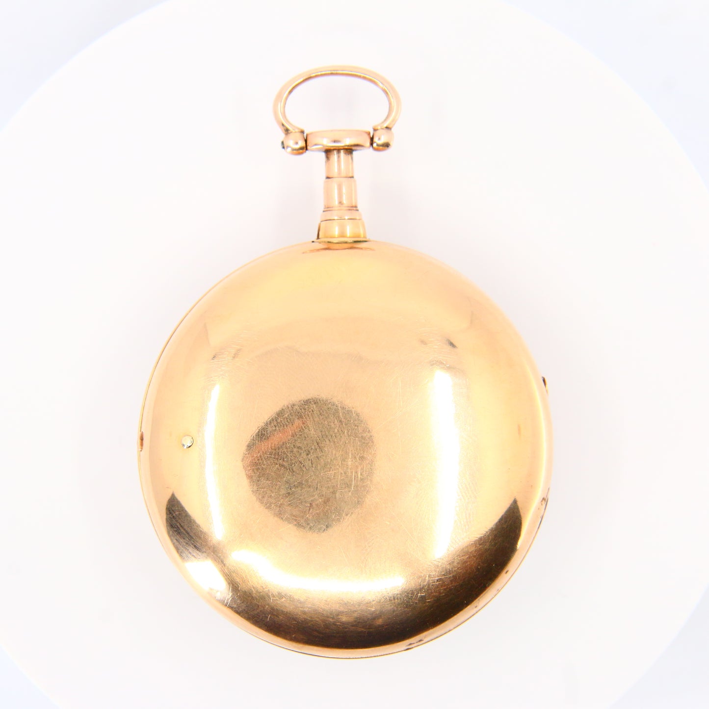 Antique 18ct Yellow Gold Pair Case Pocket Watch London 1806 Doctors Timepiece Stop Lever