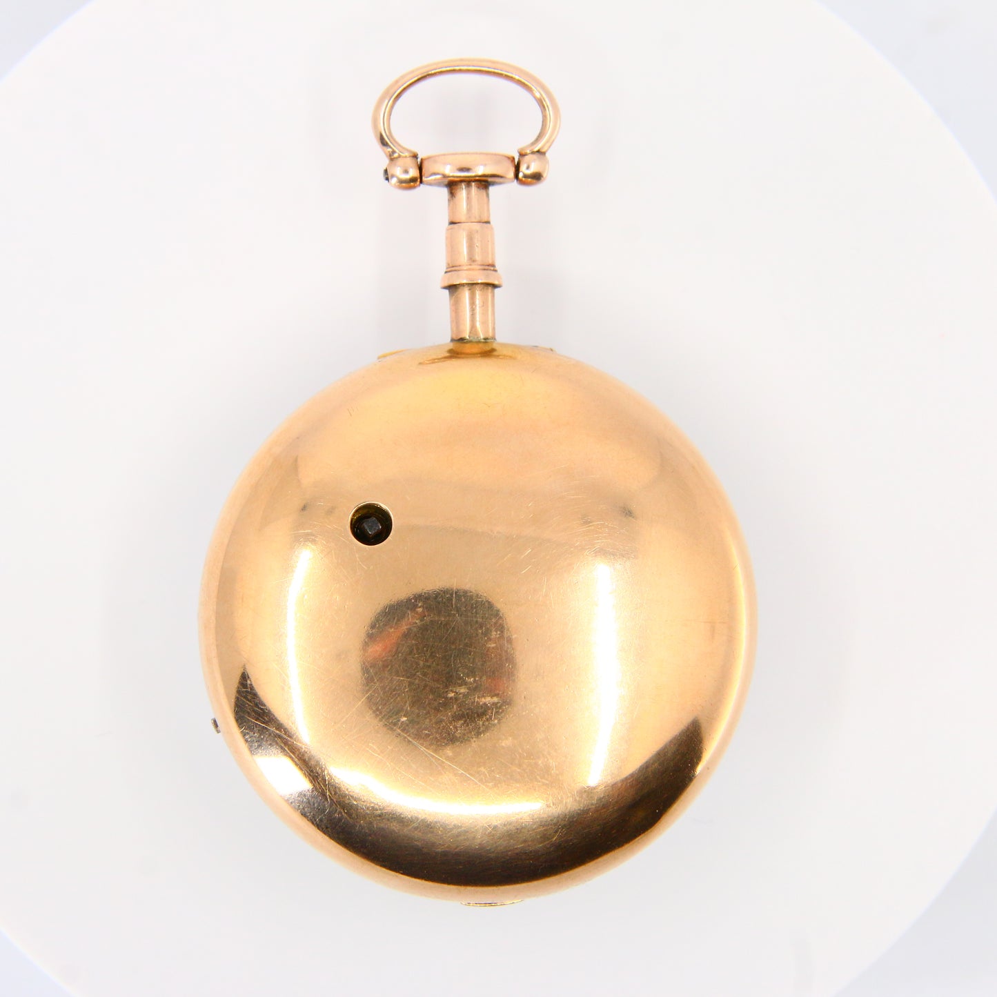 Antique 18ct Yellow Gold Pair Case Pocket Watch London 1806 Doctors Timepiece Stop Lever