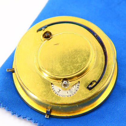 Antique 18ct Yellow Gold Pair Case Pocket Watch London 1806 Doctors Timepiece Stop Lever