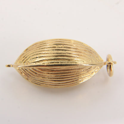 Vintage 9ct Hallmarked Noahs Ark Opening Boat Pendant Charm