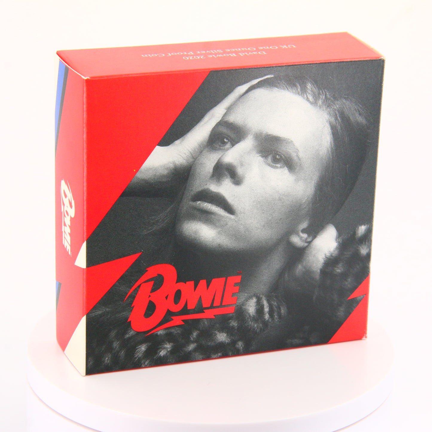 2020 Royal Mint Silver Proof David Bowie One Ounce Coin 1oz - Music Legends - Royal Mint Boxed Gift