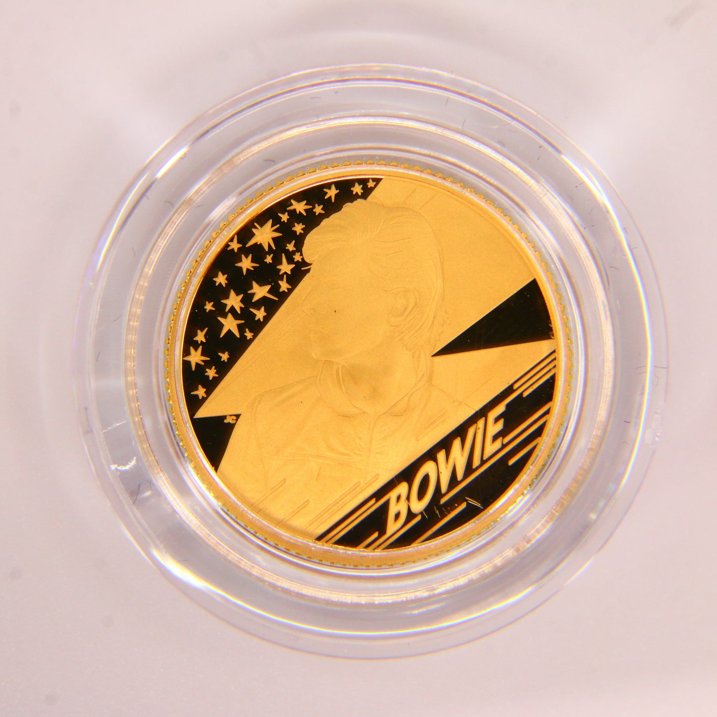 2020 Royal Mint Gold Proof David Bowie Coin 1/4oz - Music Legends - Royal Mint