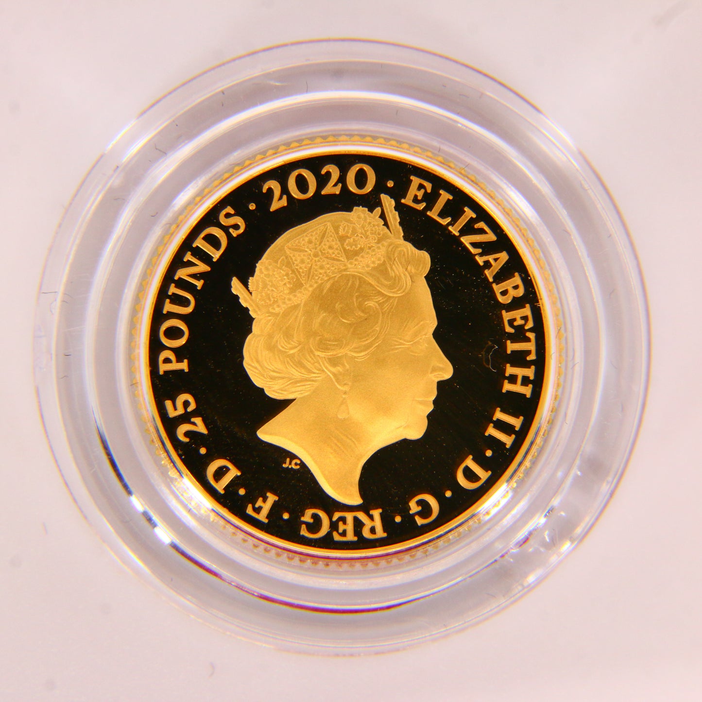 2020 Royal Mint Gold Proof David Bowie Coin 1/4oz - Music Legends - Royal Mint