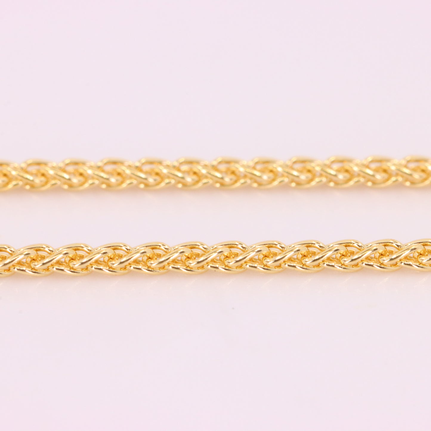 Vintage 18ct Yellow Gold Hallmarked 20 Inch Rope Chain Necklace 1mm Boxed Gift