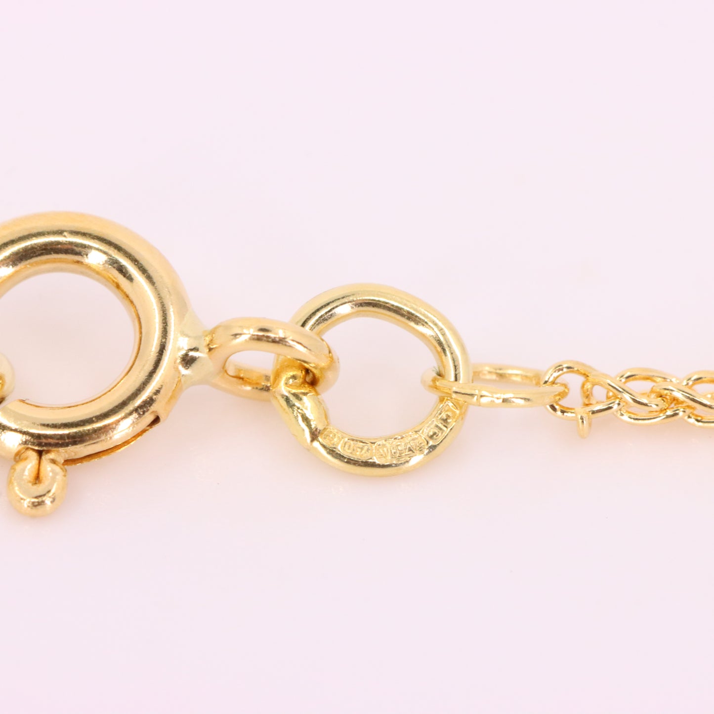 Vintage 18ct Yellow Gold Hallmarked 20 Inch Rope Chain Necklace 1mm Boxed Gift