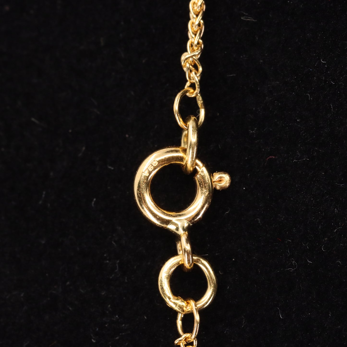Vintage 18ct Yellow Gold Hallmarked 20 Inch Rope Chain Necklace 1mm Boxed Gift