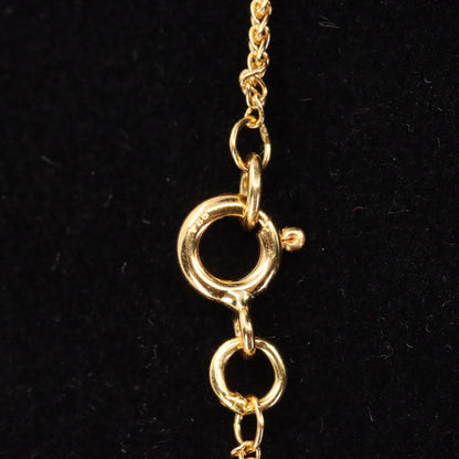Vintage 18ct Yellow Gold Hallmarked 20 Inch Rope Chain Necklace 1mm Boxed Gift